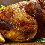 Запеченная курица целиком