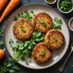 Морковно-рисовые котлеты