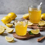 Лимонно-имбирное желе