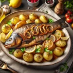 Запеченный карп