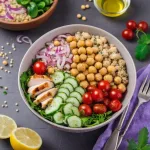 Салат с курицей
