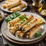 Грибные рулетики