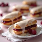 Эклеры с джемом