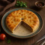 Осетинский пирог с фаршем