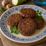 Печеночные котлеты с кабачком