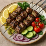 Шашлык в мятном маринаде