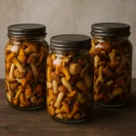 Маринованные лесные грибы