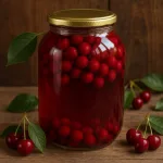 Вишнёвый компот на зиму