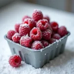 Замороженная малина на зиму