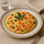 Ризотто с овощами