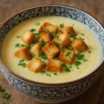 Суп-пюре с плавленным сыром