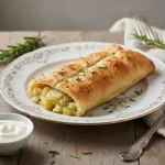 Штрудель с картошкой