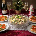 Классический салат Оливье