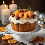 Пряный кекс с мандаринами