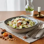 Салат из пекинской капусты с сухофруктами