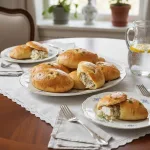 Расстегаи с рыбой и рисом