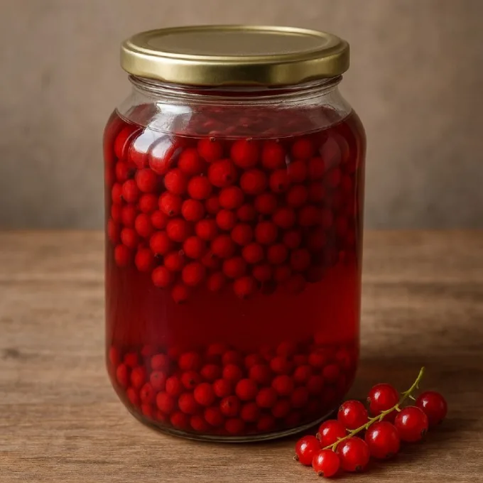 Компот из красной смородины