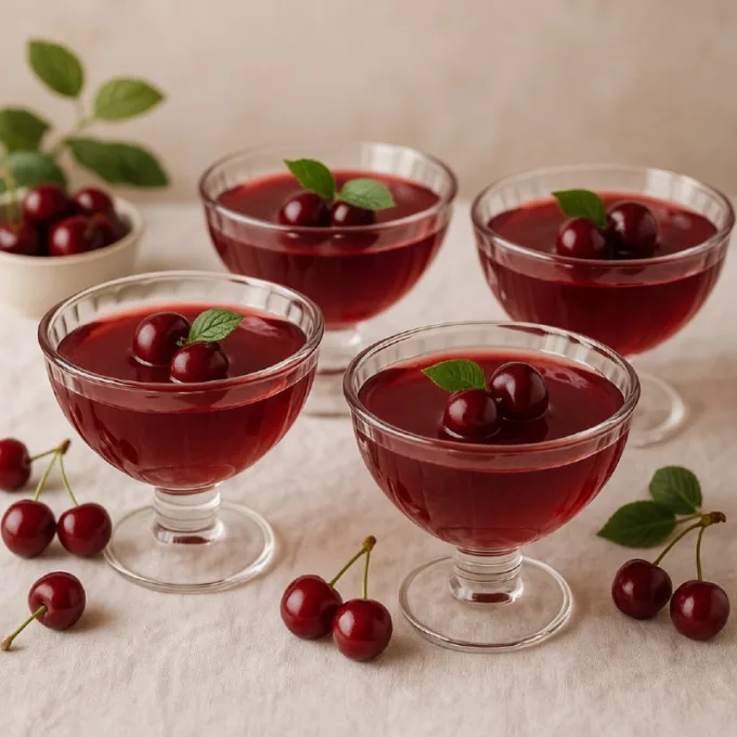 Вишнёвое желе