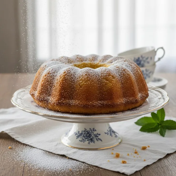 Лимонный кекс