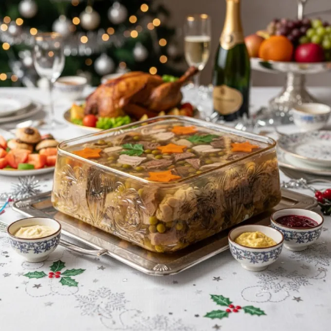 Холодец мясной