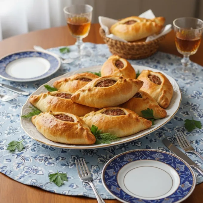 Расстегаи с мясом