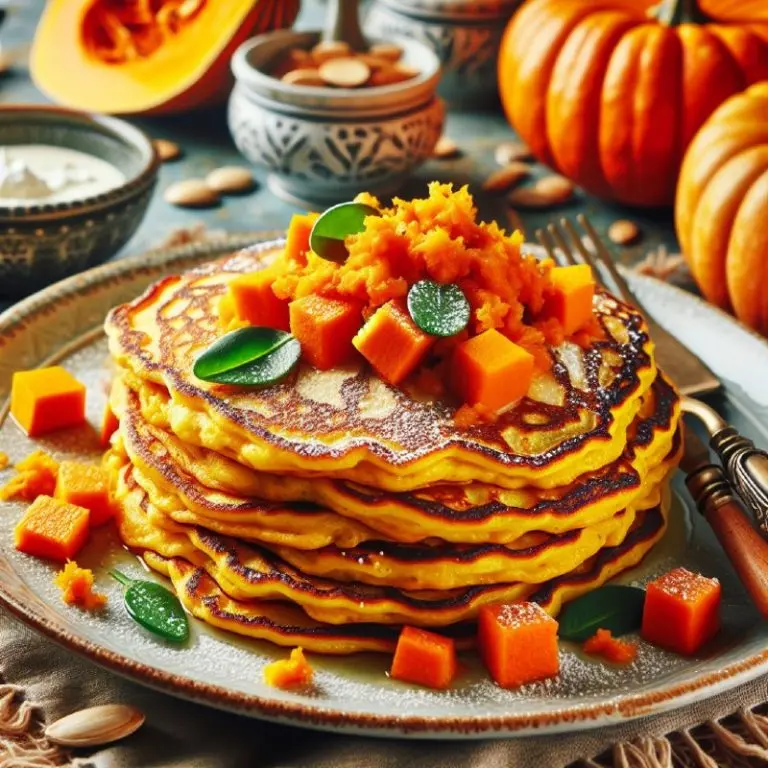 Тыквенные оладьи