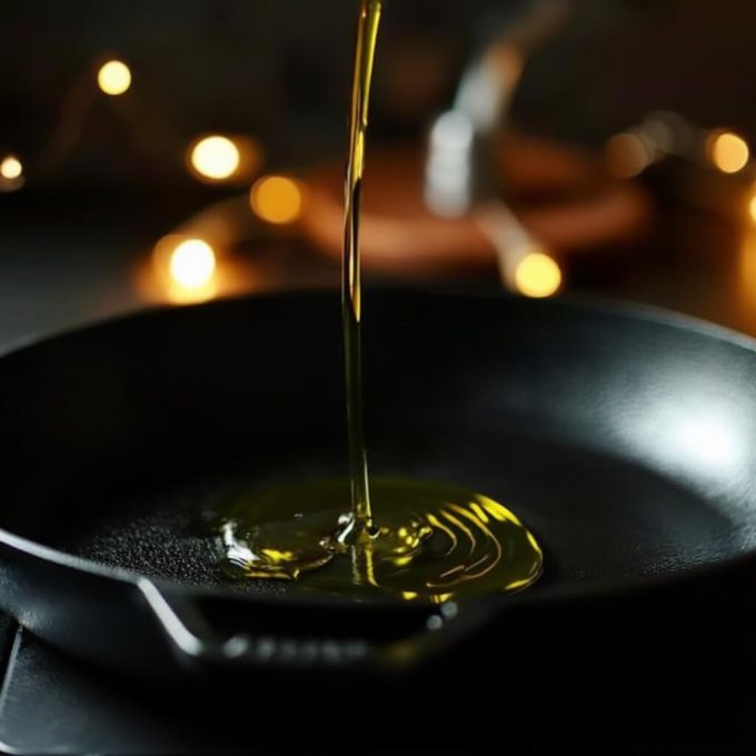 Разогрейте масло