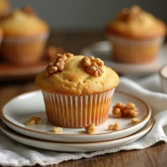 Маффины с грецкими орехами