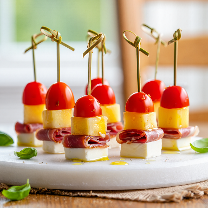 Канапе с прошутто