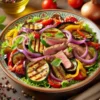 Салат с запеченными овощами