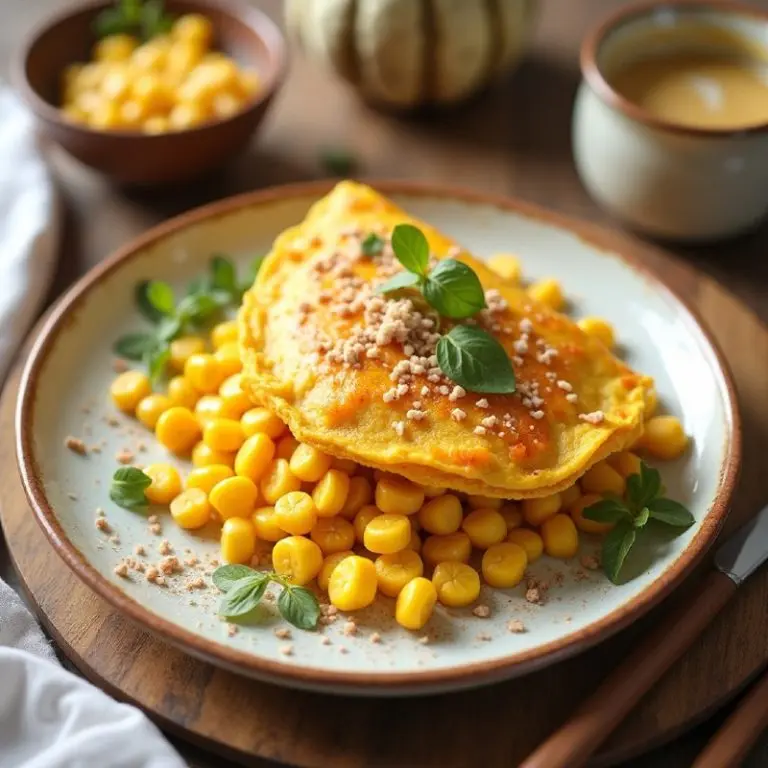 Тыквенный омлет