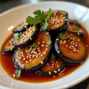 Баклажаны в кисло-сладком соусе