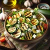 Салат с кабачками гриль
