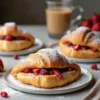 Круассаны с фруктовой начинкой