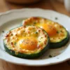 Кабачки с яйцами и сыром
