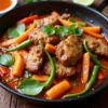 Тайский стир-фрай с мясом