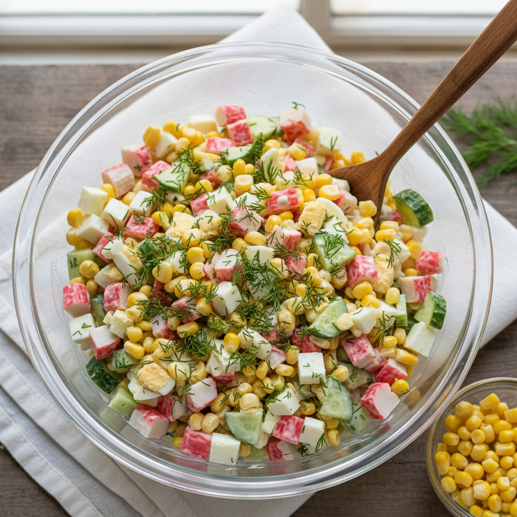 Крабовый салат