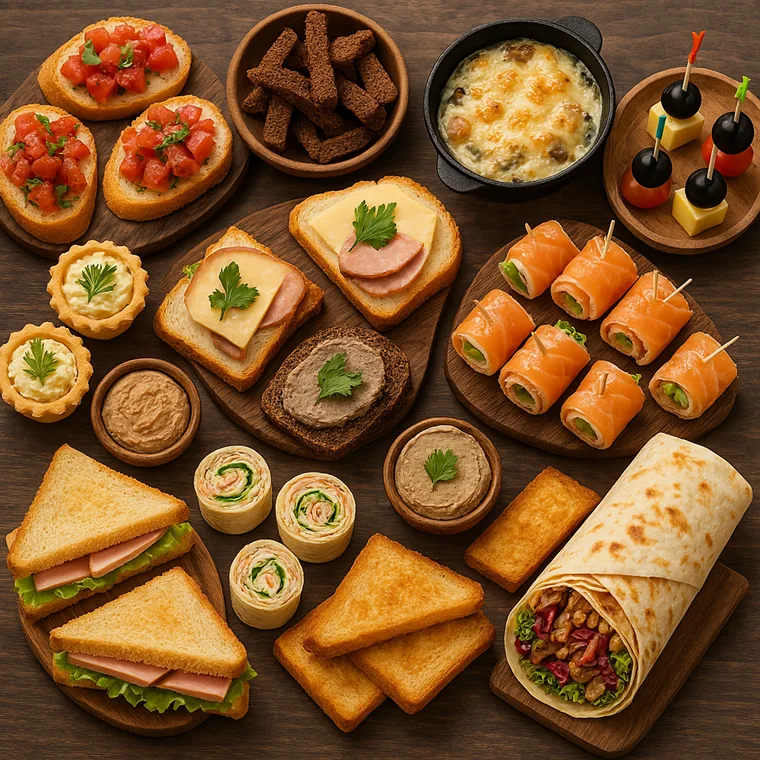 Рецепты закусок