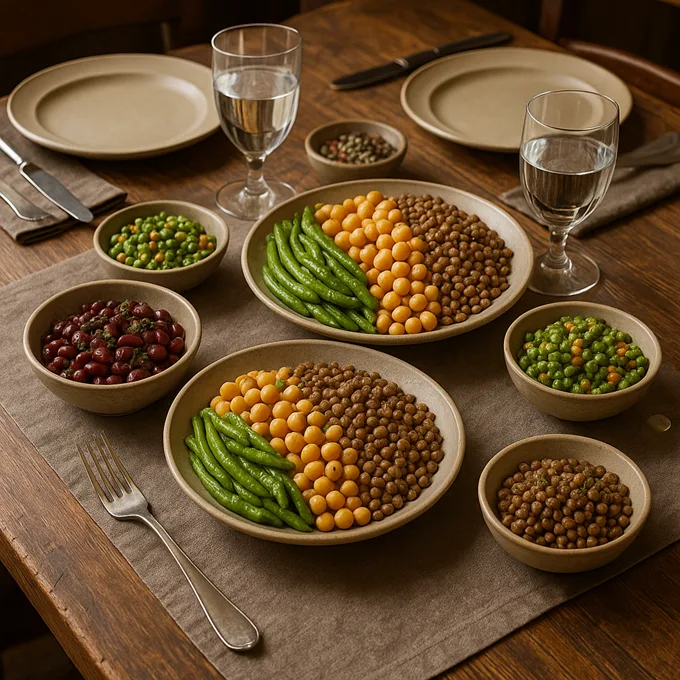 Бобовые на гарнир