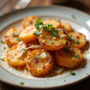 Фрико с картофелем и луком