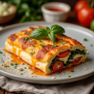 Овощной бурек с сыром