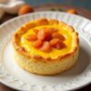 Суфле из взбитых яиц с курагой