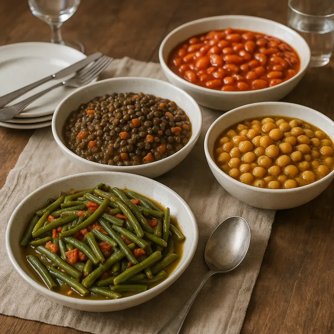 Гарнир из бобовых