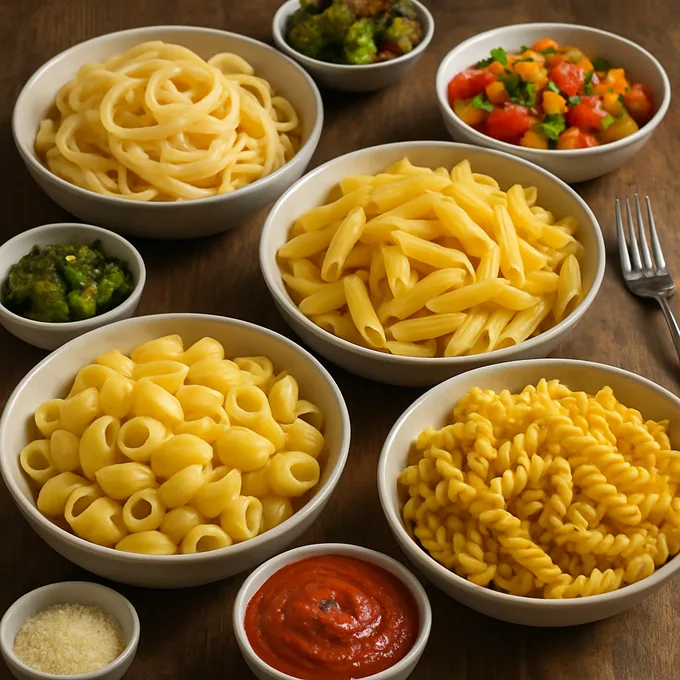 Гарнир из макарон