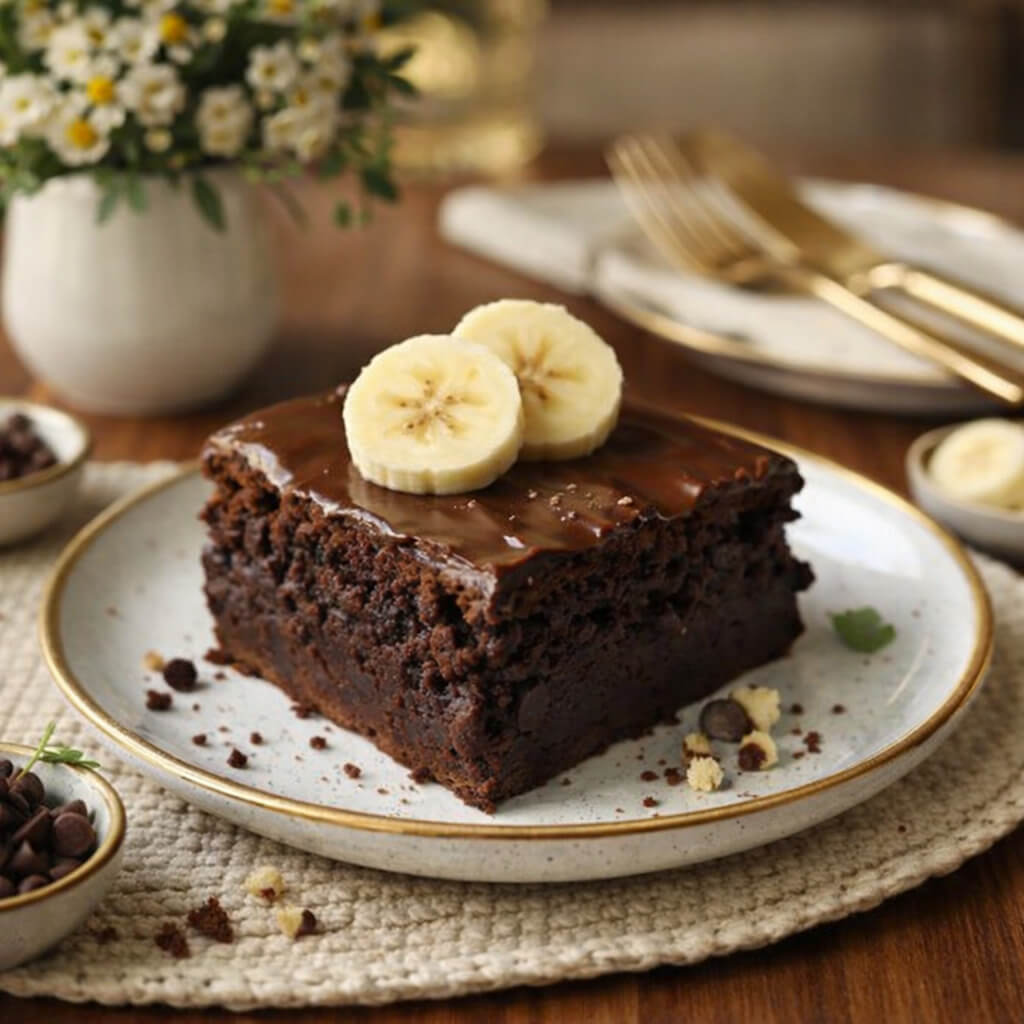 Банановый Брауни рецепт