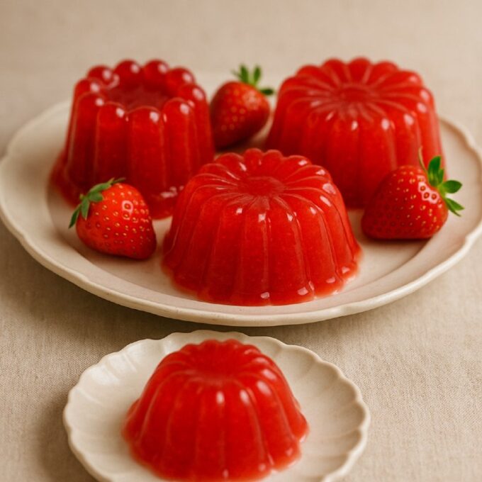 Клубничное желе