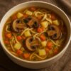 Грибной суп-лапша