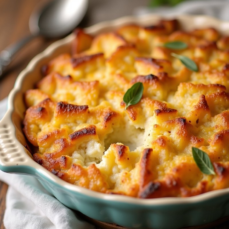 Творожная запеканка с яблоками