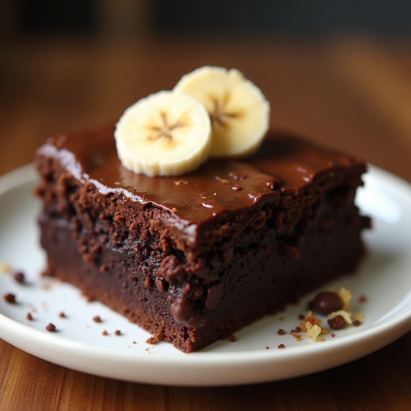 Банановый брауни