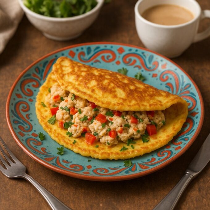 Бризоль с куриным фаршем